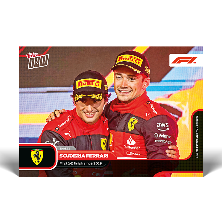 4 Card Bundle - F1 Topps NOW® - #001-004