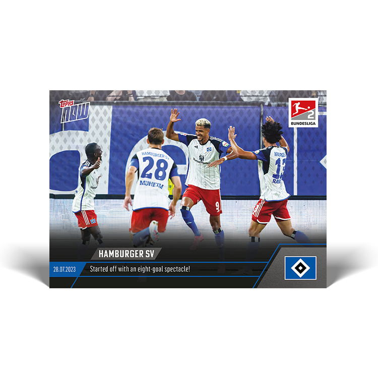 Started off with an eight-goal spectacle! - Bundesliga Topps NOW® Card #3 - PR: 132