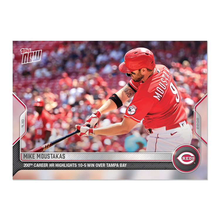 Mike Moustakas  - 2022 MLB Topps NOW® Card 506 - PR: 303