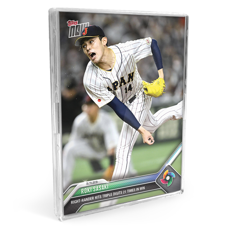 7-Card Bundle - 2023 World Baseball Classic Topps NOW® Cards: WBC19-WBC25