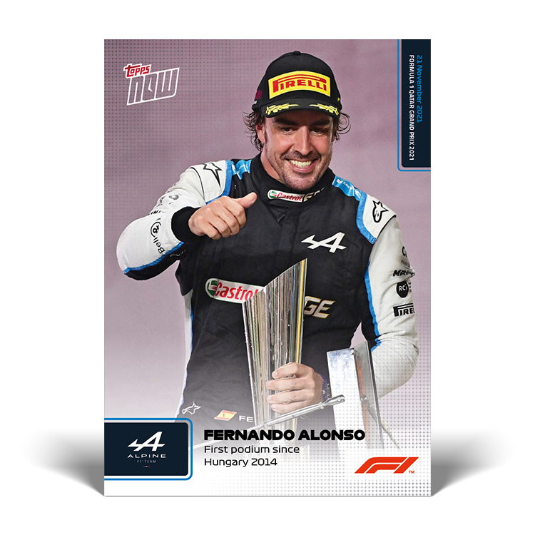 4-Card Bundle - F1 Topps NOW® - Cards #74-77