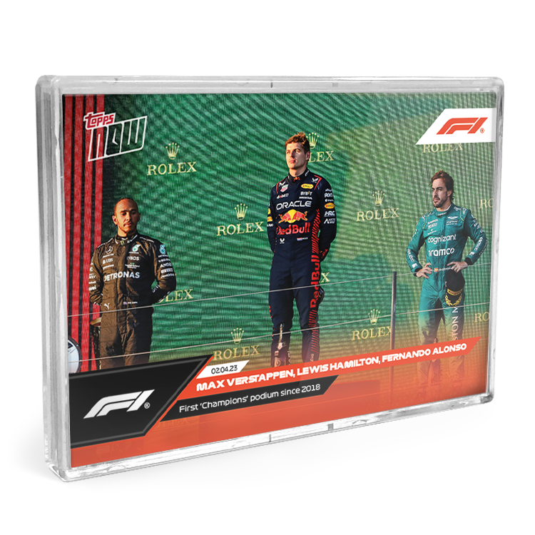 3 Card Bundle - F1 Topps NOW® Card #7-9