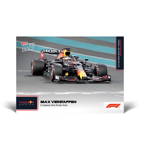 Crosses the finish line - F1 Topps NOW® Card #82 - PR: 4905