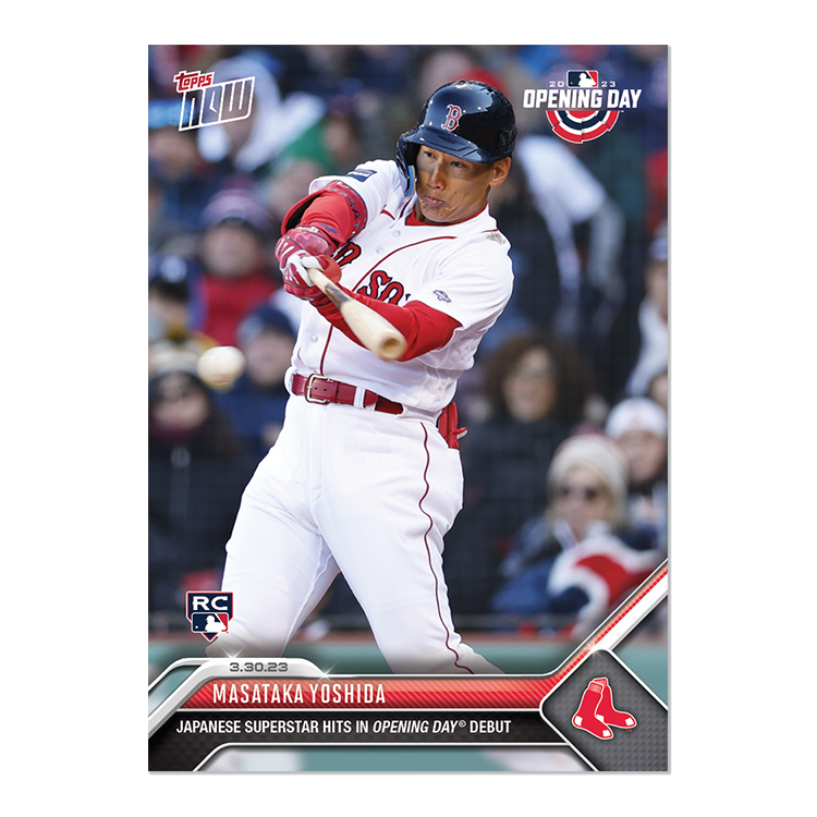 Masataka Yoshida  - 2023 MLB Topps NOW® Card 5 - PR: 6499