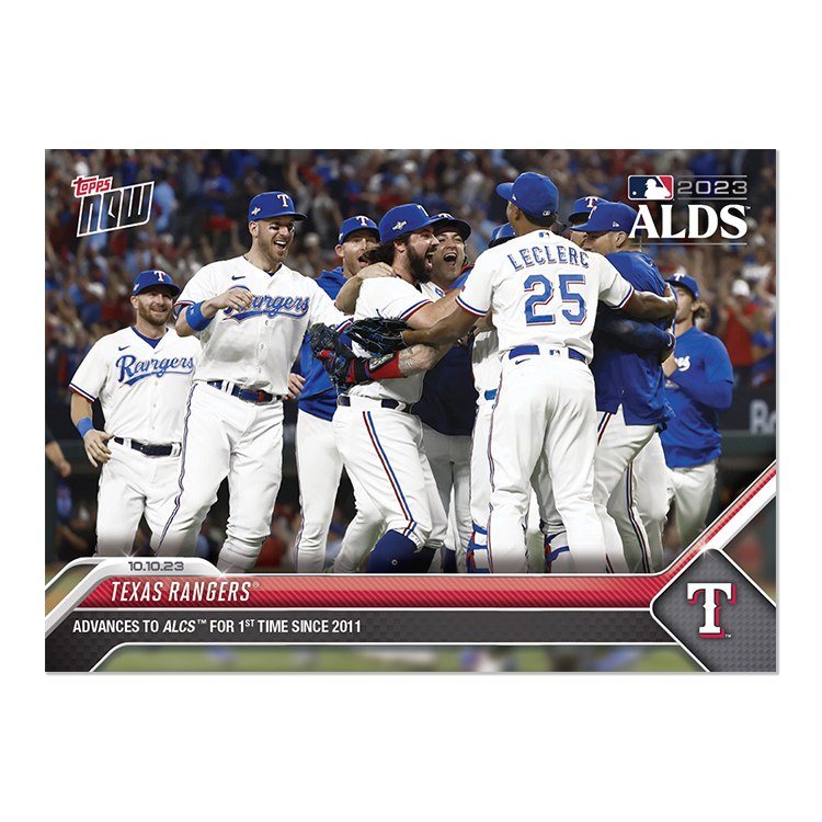 Texas Rangers  - 2023 MLB Topps NOW® Card 991 - PR: 588