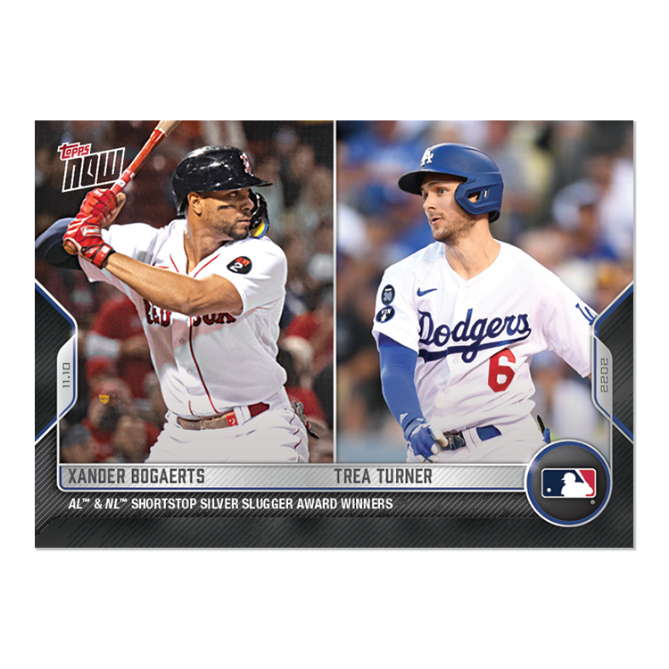 Xander Bogaerts/Trea Turner  - 2022 MLB Topps NOW® Card OS28 - PR: 318
