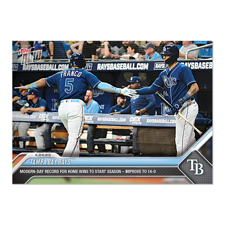 Tampa Bay Rays  - 2023 MLB Topps NOW® Card 177 - PR: 407