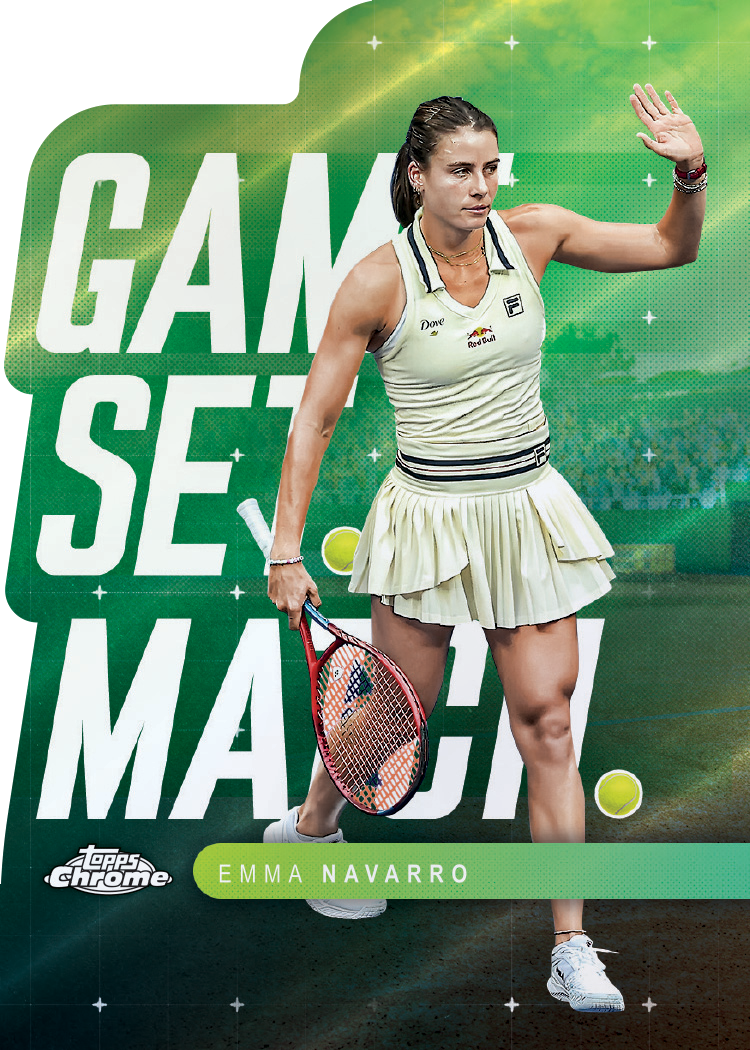 2025 Topps Chrome® Tennis - Hobby Box