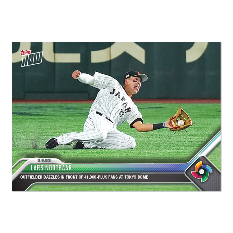 Lars Nootbaar  - 2023 World Baseball Classic Topps NOW® Card 9 - PR: 2840