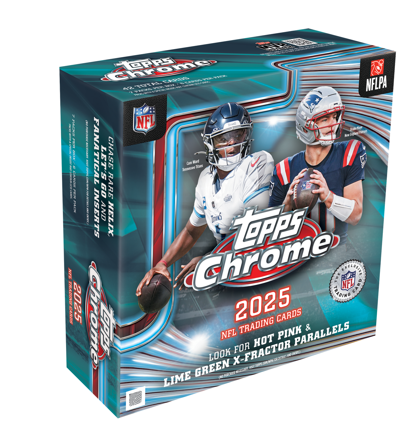 2025 Topps Chrome® Football - Mega Box
