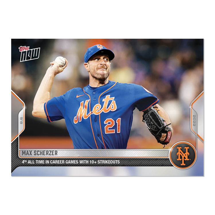 6 - Card Bundle - 2022 MLB Topps NOW® Cards: 662-667