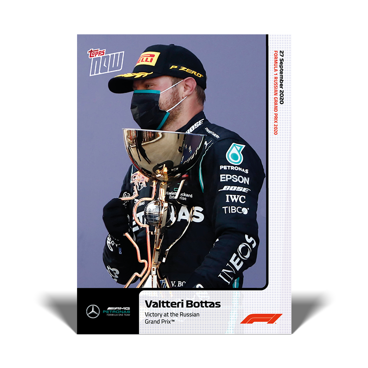 Victory at the Russian Grand Prix - F1 Topps NOW® Card #5 - Print Run: 909