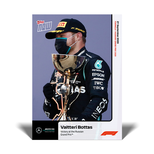 Victory at the Russian Grand Prix - F1 Topps NOW® Card #5 - Print Run: 909
