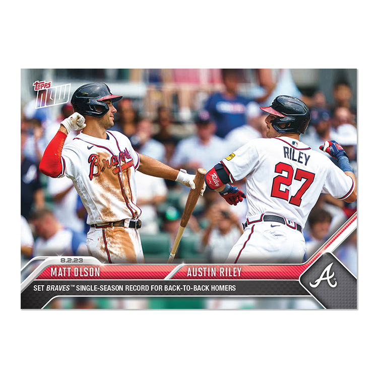 4-Card Bundle - 2023 MLB Topps NOW® Cards: 643-646