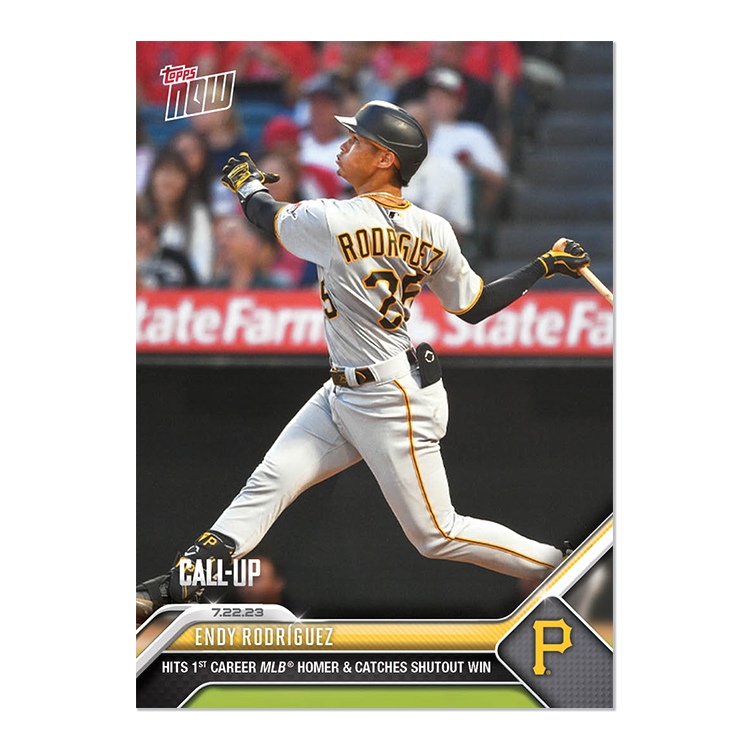 Endy Rodríguez  - 2023 MLB Topps NOW® Card 603 - PR: 988