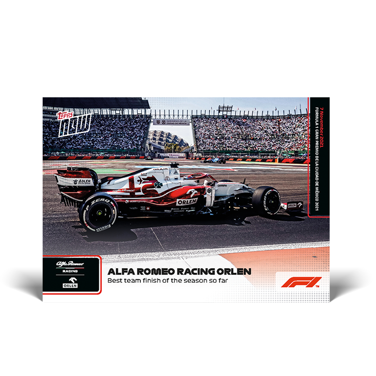 4-Card Bundle - F1 Topps NOW® - Cards #68-71