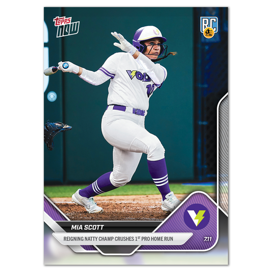Mia Scott - 2025 AUSL Topps NOW® - Card 17