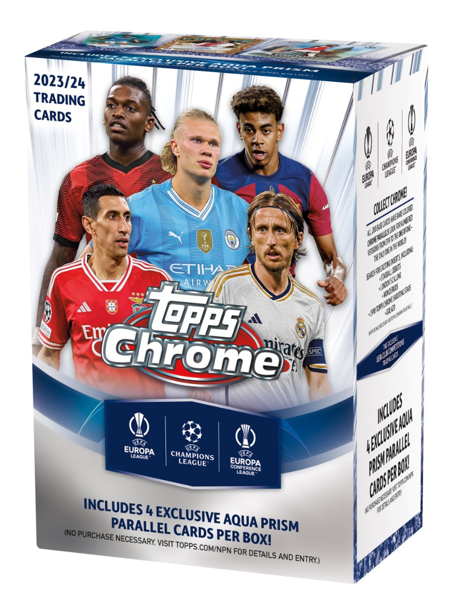 2023-24 Topps Chrome® UEFA Club Competitions - Value Box