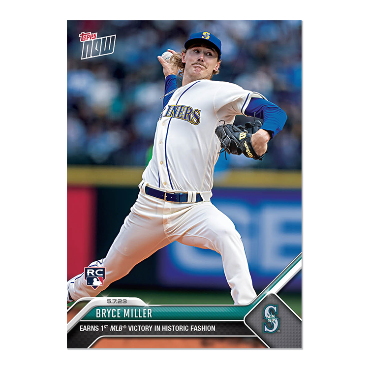 Bryce Miller  - 2023 MLB Topps NOW® Card 252 - PR: 1099