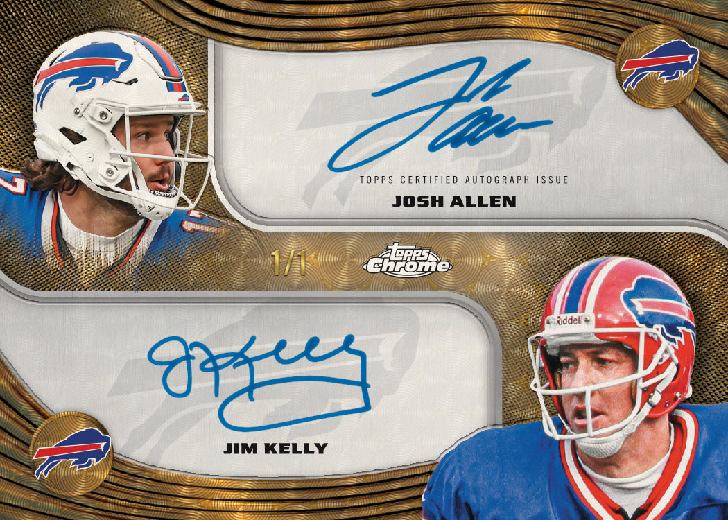 2025 Topps Chrome® Football - Hobby Box Sealed Case