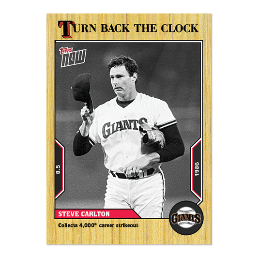 Steve Carlton  - 2022 MLB Topps NOW® Turn Back The Clock - Card 128 - PR: 270