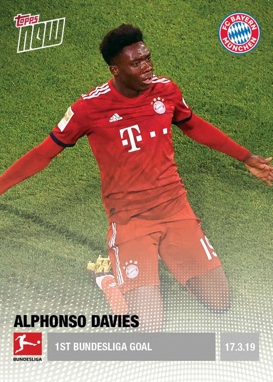 1st Bundesliga Goal - Bundesliga Topps NOW® Card 94 - Print Run: 92