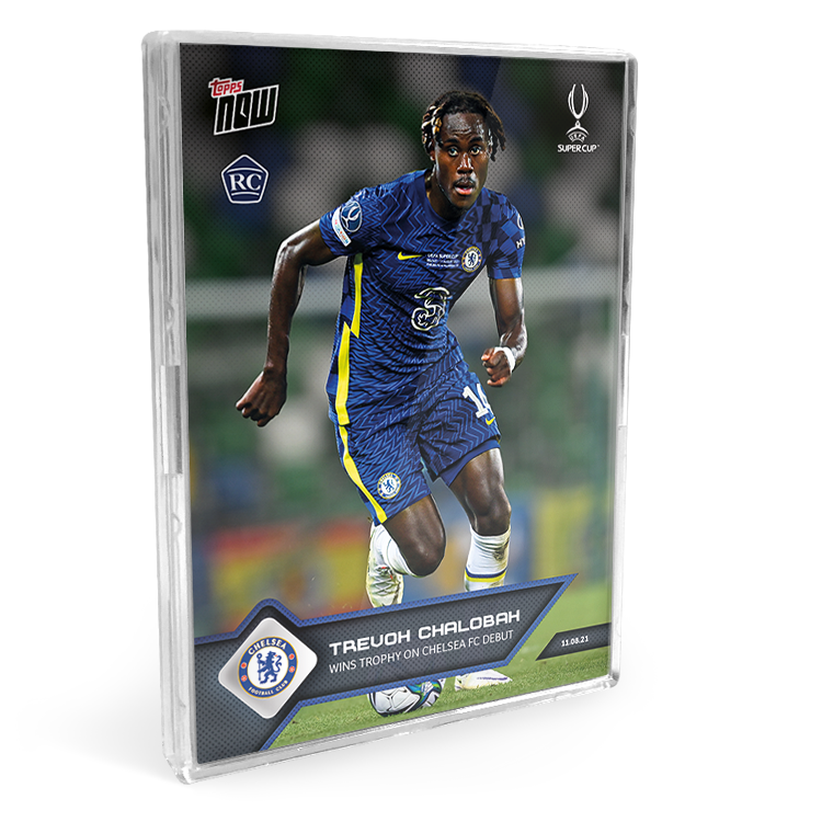 Wins trophy on Chelsea FC debut - UCL Topps NOW® Card #3 - PR: 3823