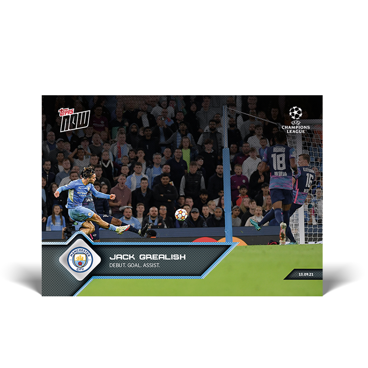 Debut. Goal. Assist.  - UCL Topps NOW® Card #23 - PR: 809