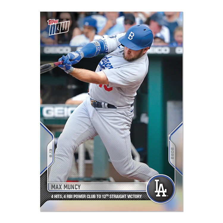 Max Muncy  - 2022 MLB Topps NOW® Card 701 - PR: 288