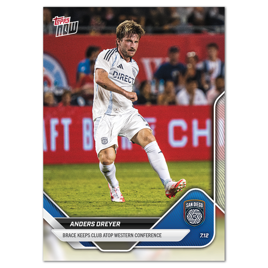 Anders Dreyer - 2025 MLS Topps NOW® - Card 64