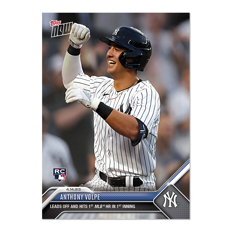Anthony Volpe  - 2023 MLB Topps NOW® Card 119 - PR: 9509