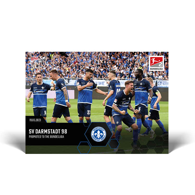 Promoted to the Bundesliga - Bundesliga Topps NOW® Card #206 - PR: 213