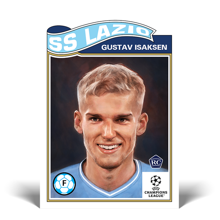Topps UCC Living Set Card #671 - Gustav Isaksen - PR: 652
