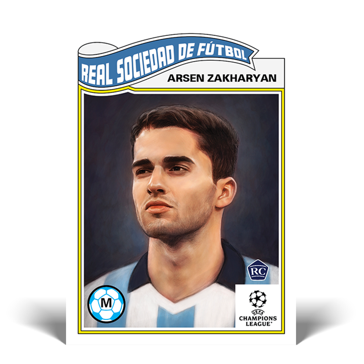 Topps UCC Living Set Card #664 - Arsen Zakharyan - PR: 544