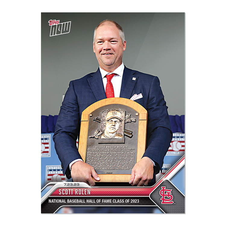 Scott Rolen  - 2023 MLB Topps NOW® Card 610 - PR: 744