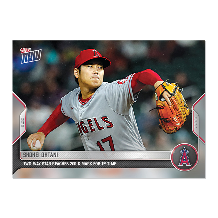 Shohei Ohtani  - 2022 MLB Topps NOW® Card 950 - PR: 4381