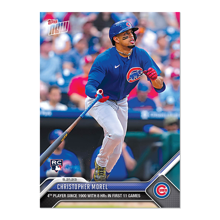 Christopher Morel  - 2023 MLB Topps NOW® Card 325 - PR: 1375