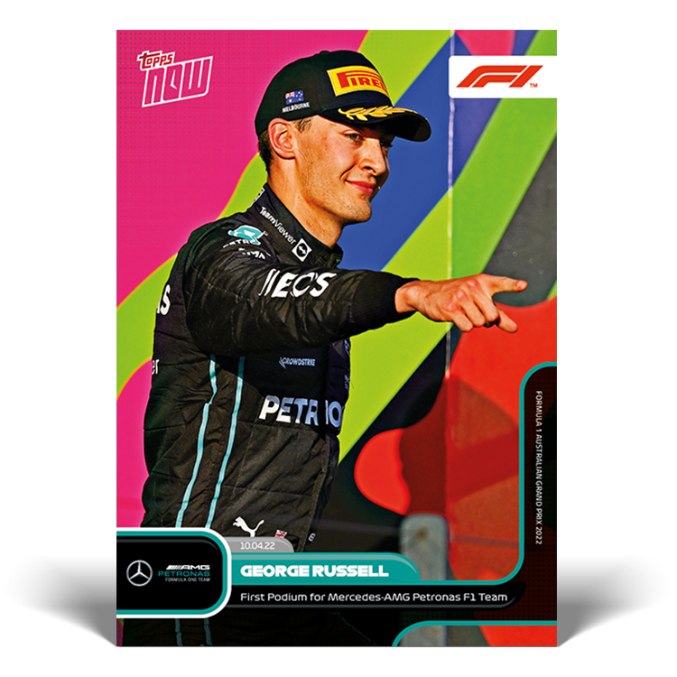 4 Card Bundle - F1 Topps NOW® - #009-012