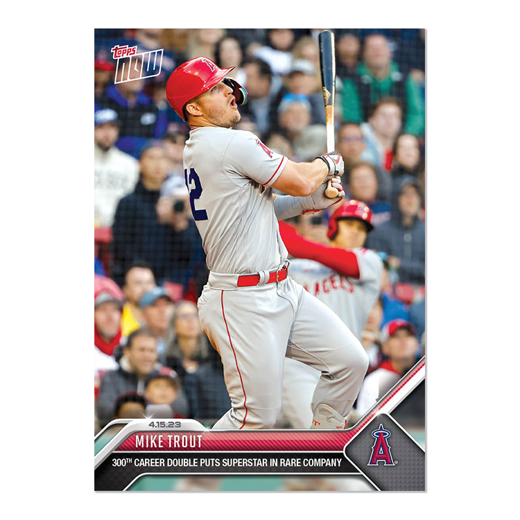 Mike Trout  - 2023 MLB Topps NOW® Card 131 - PR: 1357