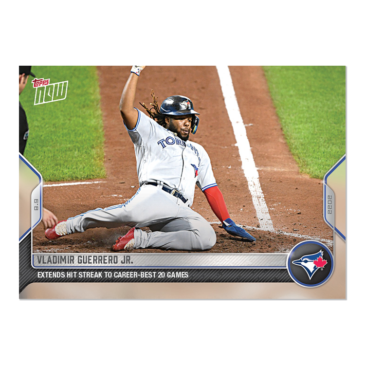 Vladimir Guerrero Jr.  - 2022 MLB Topps NOW® Card 672 - PR: 437