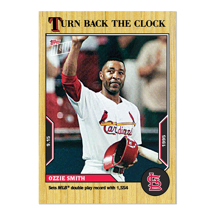 Ozzie Smith  - 2022 MLB Topps NOW® Turn Back The Clock - Card 169 - PR: 432