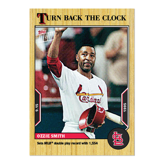 Ozzie Smith  - 2022 MLB Topps NOW® Turn Back The Clock - Card 169 - PR: 432