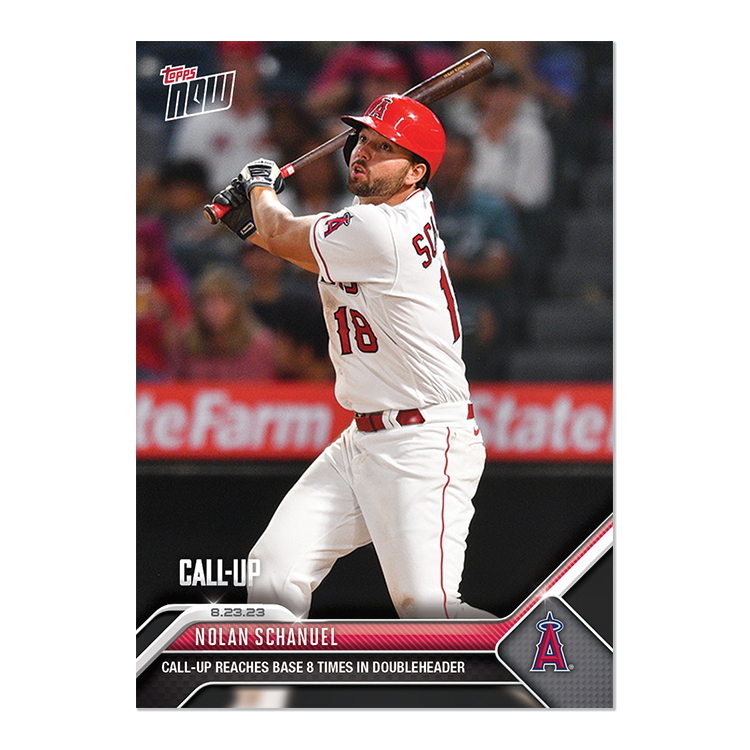Nolan Schanuel  - 2023 MLB Topps NOW® Card 752 - PR: 1348