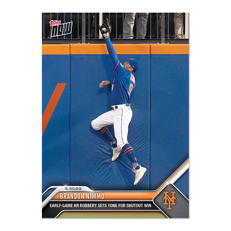 Brandon Nimmo  - 2023 MLB Topps NOW® Card 364 - PR: 478