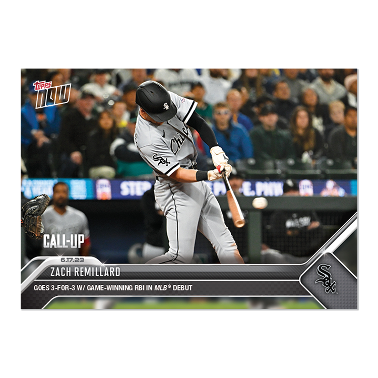 Zach Remillard  - 2023 MLB Topps NOW® Card 457 - PR: 797