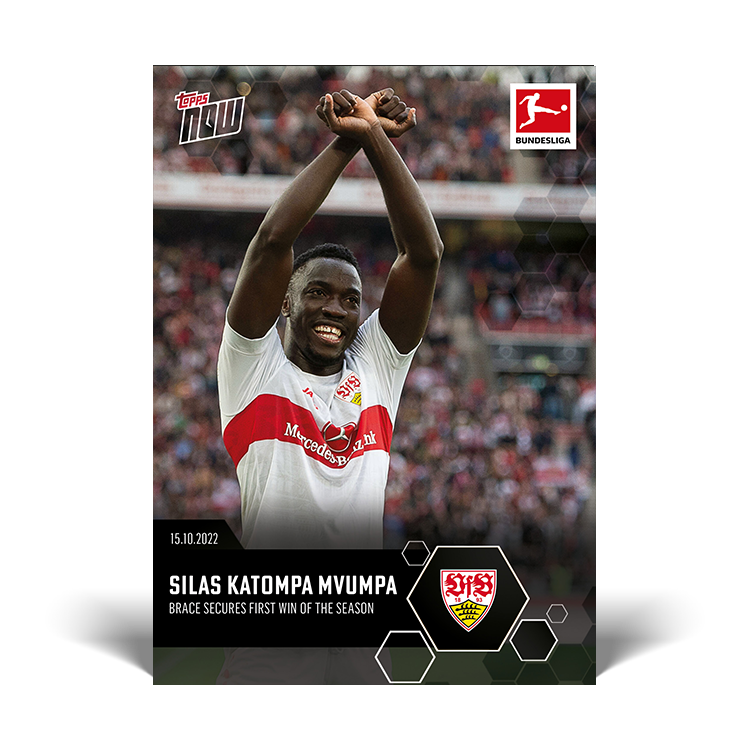 Brace secures first win of the season  - Bundesliga Topps NOW® Card #59 - PR: 176