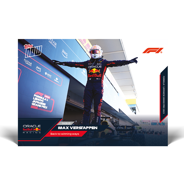 4 Card Bundle - F1 Topps NOW® Card #49-52