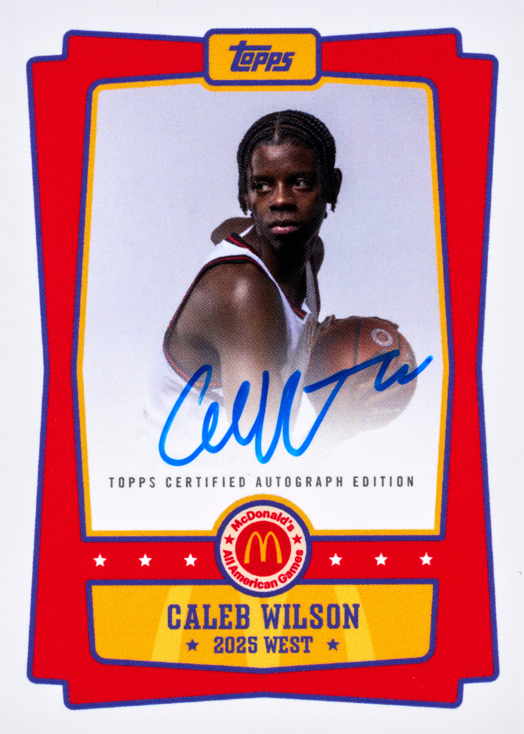 2025 Topps Chrome® McDonald’s All-American Basketball - Hobby Box - Sealed Case