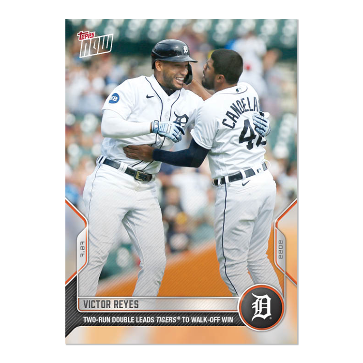Victor Reyes  - 2022 MLB Topps NOW® Card 601 - PR: 322
