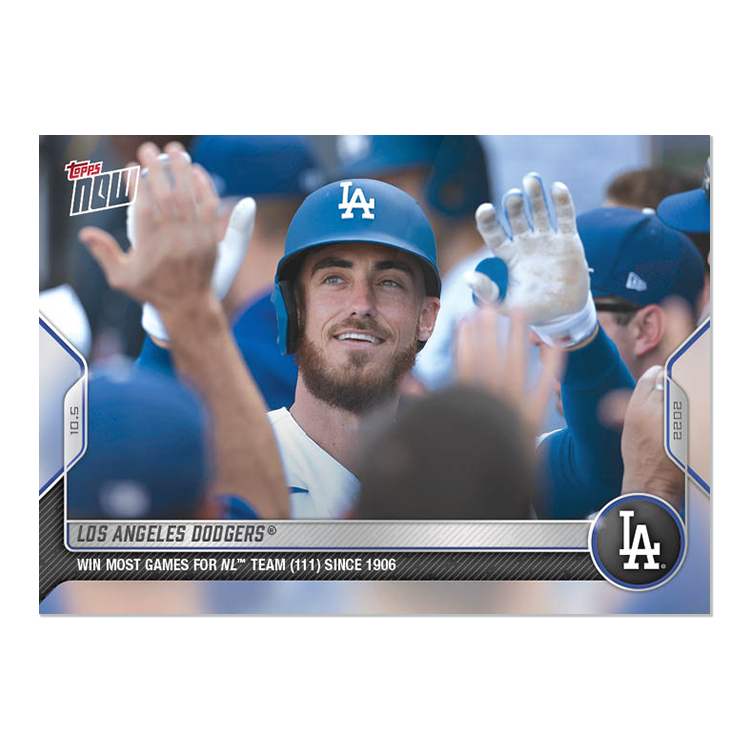 Los Angeles Dodgers  - 2022 MLB Topps NOW® Card 1029 - PR: 562